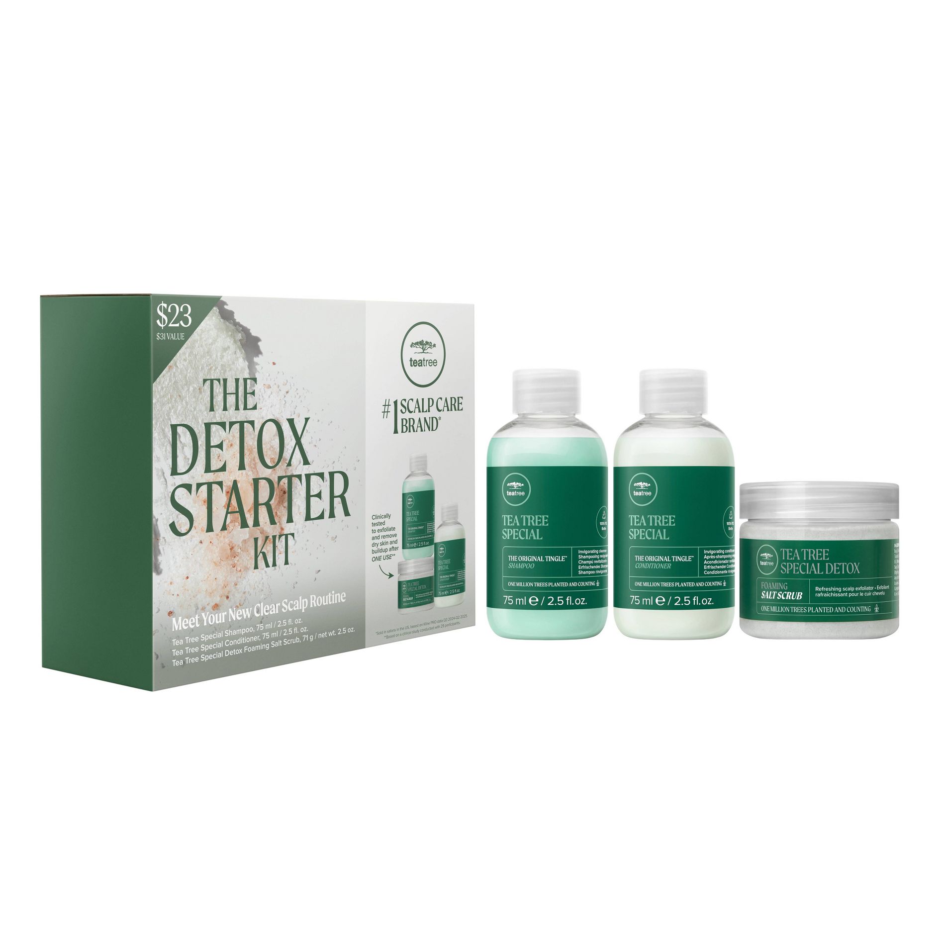 Tea Tree Detox Starter Kit - 3pc - Beauty Studio