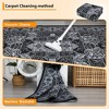 Modern Geometric Trellis Washable Area Rug - Non-Slip Low-Pile Indoor Carpet for Living Room, Bedroom, Dining Room & Office - 3 of 4