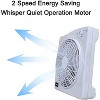 Optimus F-1022 10" Electric Fan, White - 4 of 4