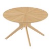 Modway Crossroads Round Wood Coffee Table - 3 of 4