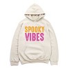 Spooky Vibes Bright Distressed - Women's Graphic Hoodie - 2 of 3