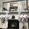 Northlight 20.5" Black and White Plaid Rustic Reindeer Snowflake Christmas Stocking - 3 of 3