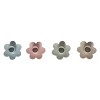 Transpac Ceramic Daisy Candle Holder Set of 4 Easter Home Decorations - 3 of 3