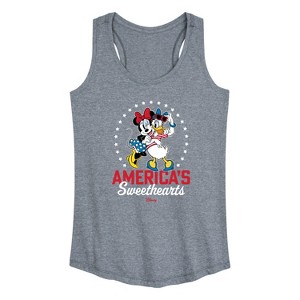 Women's - Disney - Americana Graphic Racerback Tank - 1 of 4