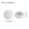 Unique Bargains DIY Craft Metal Shank Cotton Covered Round Sewing Buttons 20 Pcs - 2 of 4