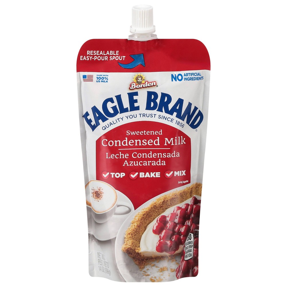 Eagle Brand Sweetened Condensed Milk Pouch - 14oz