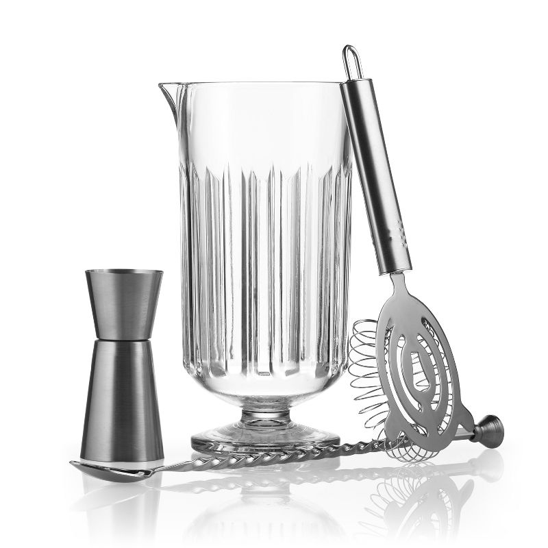 Libbey Classic Cocktail Flashback 4-Piece Bar Mixing Set, 4 of 6