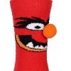 Disney The Muppets Socks Animal 3D Nose Adult Chenille Fuzzy Plush Crew Socks - 3 of 4