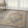Nourison Petra Vintage Medallion Indoor Rug - 2 of 4