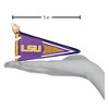 Old World Christmas Blown Glass Ornament for Christmas Tree, LSU Pennant - 3 of 3