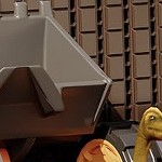 brown|rattan-like pattern