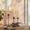 3pc Wavy Taper Candle Holder - Room Essentials™ - image 2 of 3