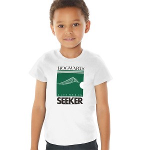 Toddler Boys' Harry Potter Hogwarts Slytherin Seeker T-Shirt - 1 of 4