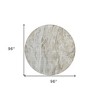 Taupe Beige And Ivory Abstract Washable Indoor Outdoor Area Rug - 3 of 4
