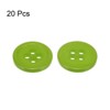 Unique Bargains Sewing Resin Round Flat 4-Hole Replacement Craft Buttons 20 Pcs - 3 of 4