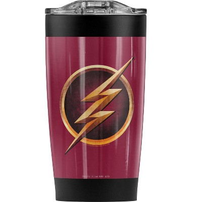 The Flash Chest Logo Steel Tumbler 20oz Coffee Travel Mug