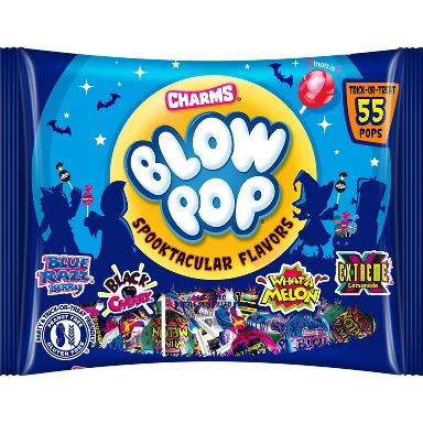 Blow Pop Spooktacular Halloween Candy Bag - 30.25 oz