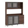 FUFU&GAGA Brown Kitchen Cabinet Cupboard Buffets Sideboards Storage Cabinet - 4 of 4