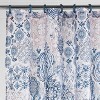 LunaLulinlk Bode 15-Piece Damask Polyester Shower Curtain Set - 2 of 4