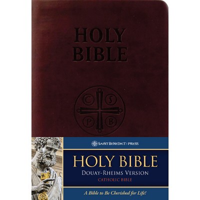 Catholic Bible-OE - (Leather Bound)