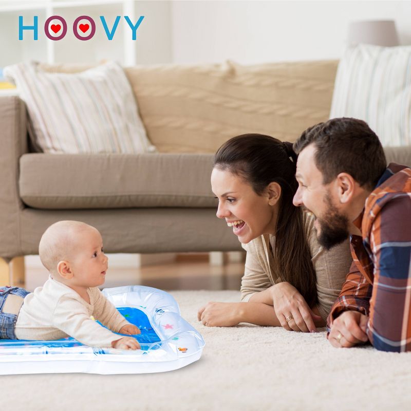 Hoovy Inflatable Tummy Time Water Play Mat, 2 of 12