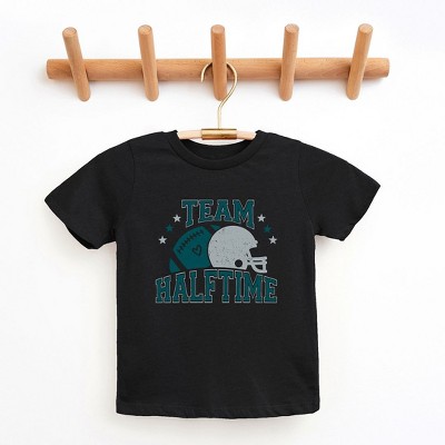 The Juniper Shop Team Halftime Distressed - Green Toddler Short Sleeve Tee