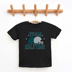 The Juniper Shop Team Halftime Distressed - Green Toddler Short Sleeve Tee - 1 of 3