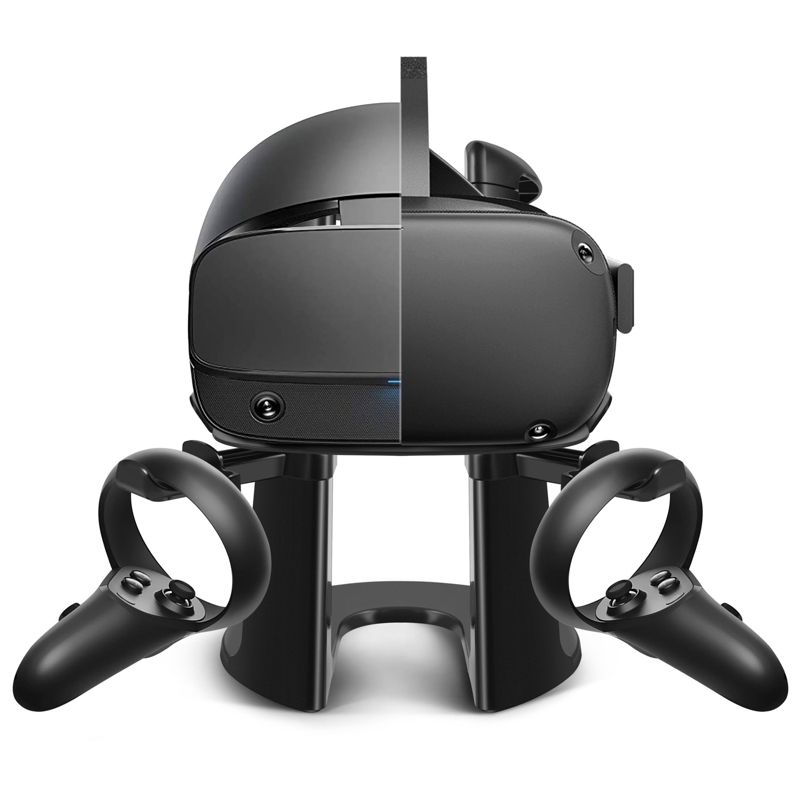 Insten VR Stand & Display Holder for Oculus Quest 2 / Quest 1 / Rift / Rift S Headset & Touch Controllers Accessories, 4 of 10