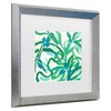Trademark Fine Art - June Erica Vess  Jungle Melody Ii Matted Framed Art - 3 of 4