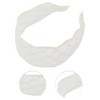 Unique Bargains Women's Fashion Elegant Vintage Lace Wide Grid Hairband White 1 Pc - 3 of 3