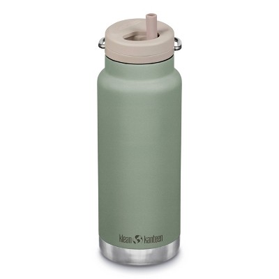 Klean Kanteen 16oz Tkwide Insulated Stainless Steel Water Bottle With Twist  Straw Cap - Blue : Target