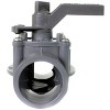 New Jandy Zodiac 3407 1.5" To 2" 2 Port Space Saver Plumbing Valve Positive Seal - 3 of 4