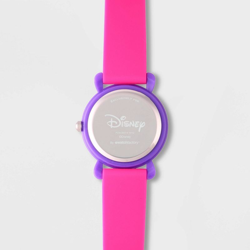 Girls&#39; Disney Minnie Mouse Plastic Time Teacher Silicon Strap Watch - Pink, 5 of 7