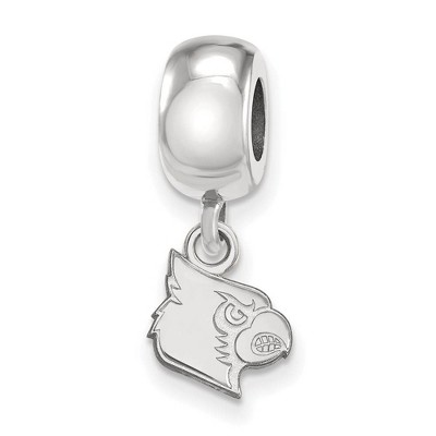 Black Bow Jewelry Sterling Silver Louisville Cardinals NCAA Bead Charm