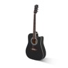Karl Home 41 Inch Matte Cutaway Dreadnought Spruce Front Acoustic Guitar Burlywood - 2 of 4