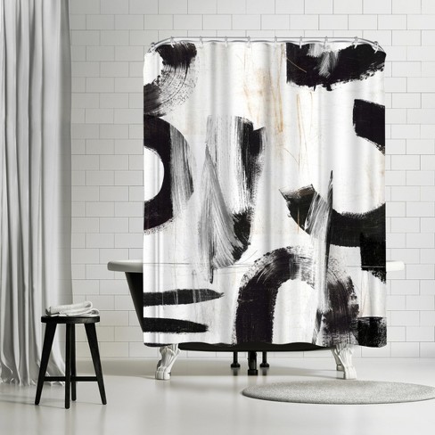 Americanflat Concept Iii By Pi Creative, 74 X 84 Shower Curtain