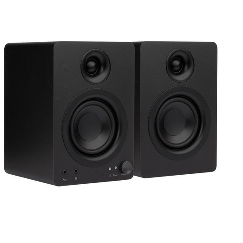 Monoprice DT-3BT 50-Watt Multimedia PC Desktop Powered Speakers with  Bluetooth, For Home, Office, Gaming, or Entertainment Setup