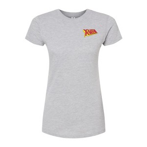 Women's - Marvel - X-Men Character Logos Fitted Graphic T-Shirt - 1 of 3