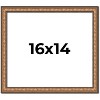 PosterPalooza | Slim Profile Gold Picture Frame - UV Acrylic, Backing Board, Hanging Hardware Included - 2 of 4