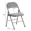 Karl Home |Padded Stackable Folding Chair(Set of 6) - 2 of 4