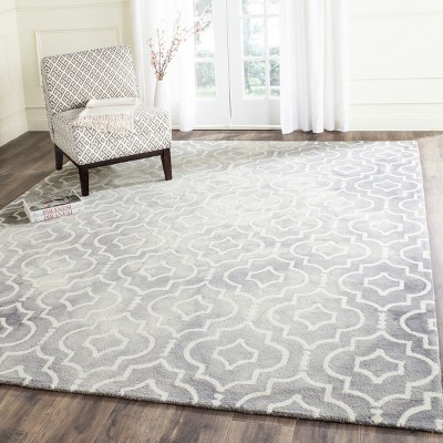 Ivory Elegance 8' x 10' Hand-Tufted Wool Area Rug