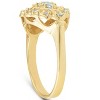Pompeii3 Antique Yellow Gold 1/2ct Diamond Right Hand Ring - Size 7 - 2 of 4