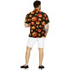 HAPPY BAY Mens Hawaiian Shirt Short Sleeve Button Down Shirt Men's Halloween Costumes Shirt Shirts for Men - 2 of 4