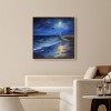 Art Remedy Lighthouse at Night Chic Coastal Wall Art Framed - 2 of 4