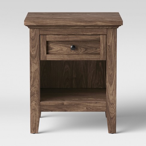 Carson End Table Walnut Brown Threshold Target