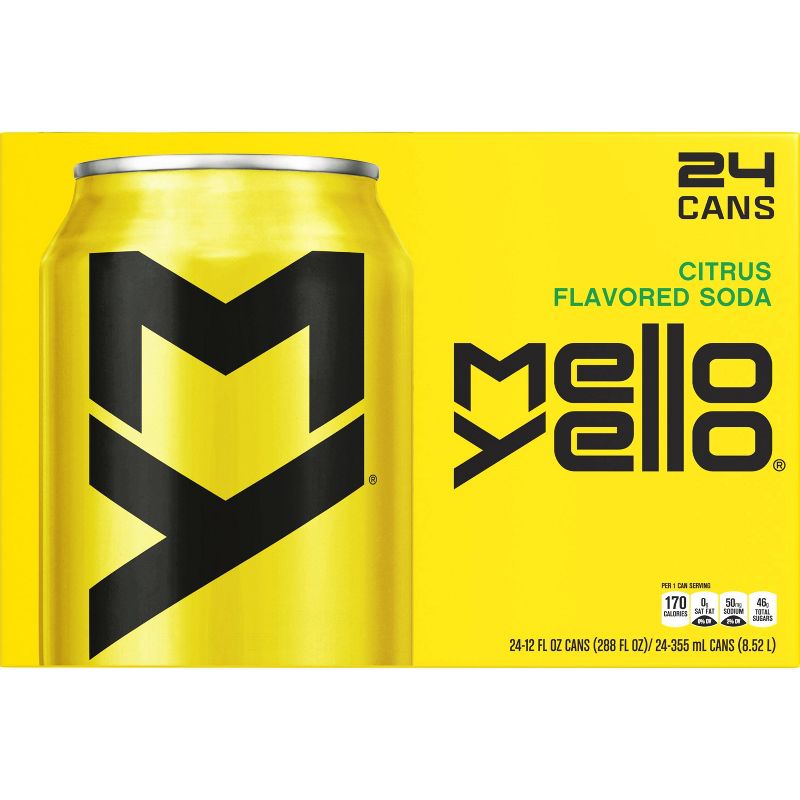 Mello Yello - 24pk/12 fl oz Cans, 3 of 8