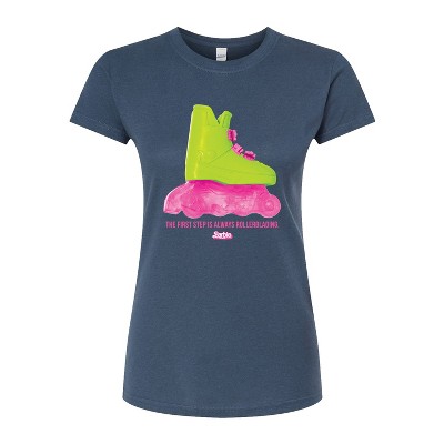 Women's - Barbie - Rollerblading Barbie the Movie Fitted Graphic T-Shirt