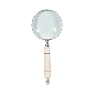 Sagebrook Home Decorative Magnifying Glass - Contemporary Ornate Magnifying Glass Decor - 1 of 4
