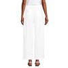 Lands' End Women's Herringbone Chino High Rise Relaxed Straight Drawstring Ankle Pants - 2 of 4