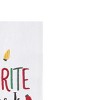 C&F Home Holiday Themed "My Favorite Color is Christmas Lights" Sentiment Featuring Bulb Lights Flour Sack Kitchen Towel 27L x 18W in. - 3 of 4